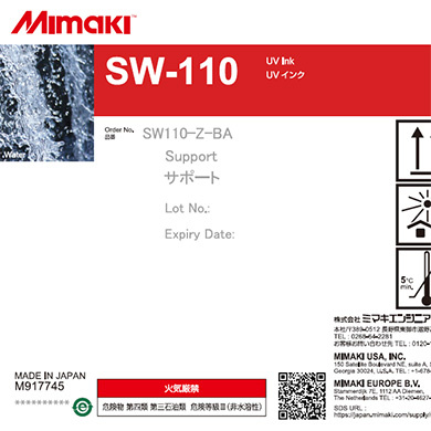 Mimaki SW110 Support Ink 1 liter