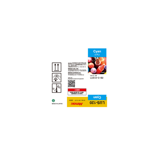 Mimaki LUS-120 UV Curable Ink Bottle 250ml Cyan