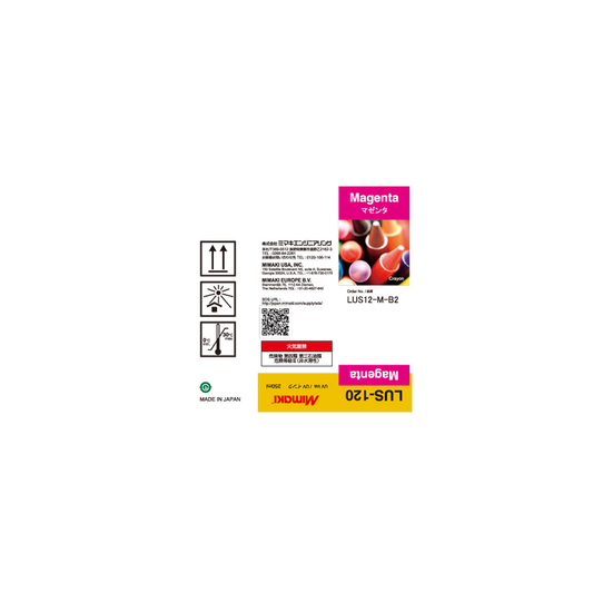 Mimaki LUS-120 UV Curable Ink Bottle 250ml Magenta
