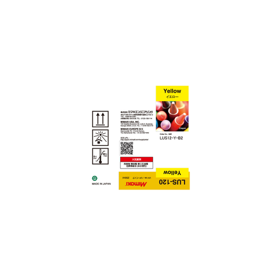 Mimaki LUS-120 UV Curable Ink Bottle 250ml Yellow